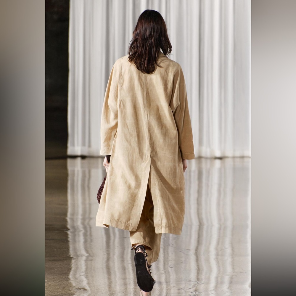 Zara fluid washed trench ZW collection - Picture 5 of 15